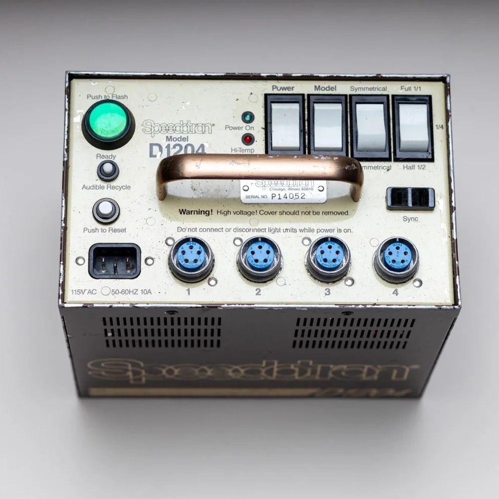 The Speedotron brown line lighting system